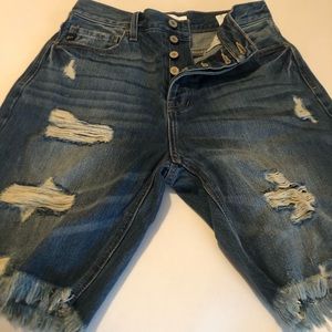 Denim size Med Kancan bermuda shorts